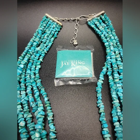 Jay king Multi-Strand Turquoise Necklace - Picture 5 of 9